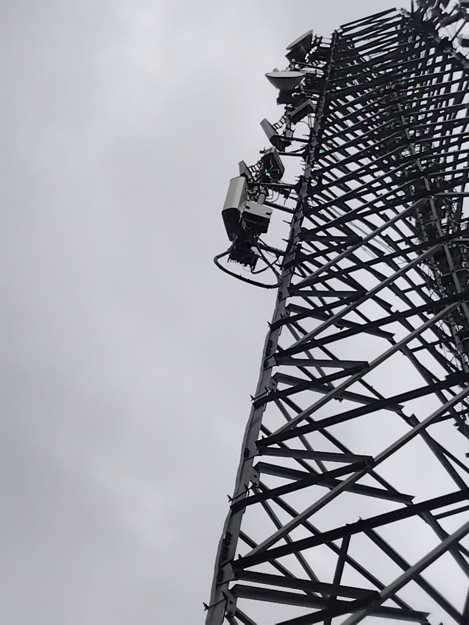 Tower-top radios - wide view